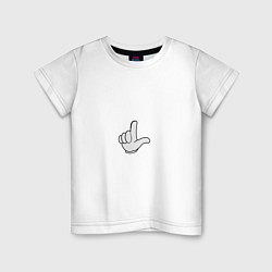 Детская футболка Граффити палец вверх
