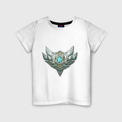 Детская футболка Эмблема серебро