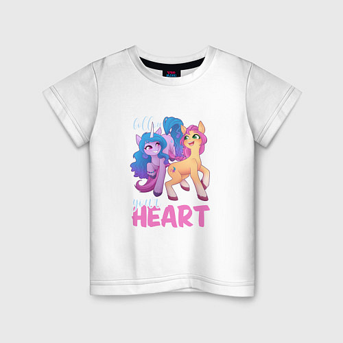 Детская футболка My Little Pony Follow your heart / Белый – фото 1