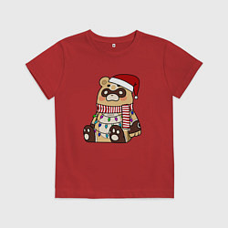 Детская футболка ГОБА БОГ ОЧАГА НОВОГОДНИЙ