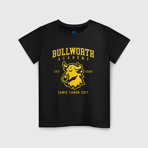 Детская футболка Bully Bullworth Academy / Черный – фото 1