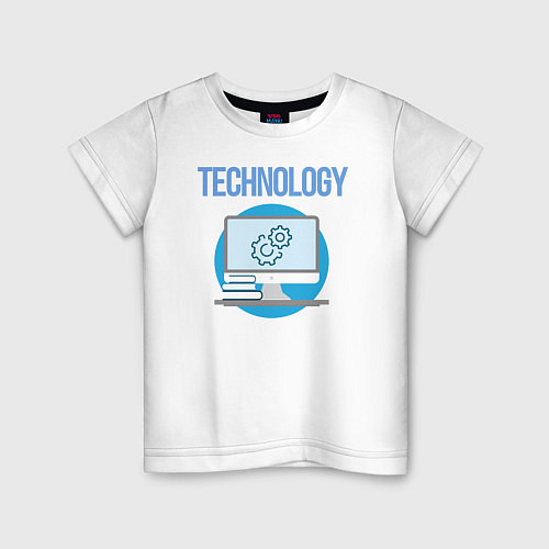 Детская футболка IT Theme / Белый – фото 1
