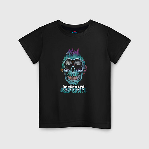 Детская футболка Desperate Отчаянный / Черный – фото 1