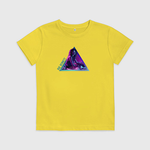 Детская футболка Rue Bennett / Желтый – фото 1