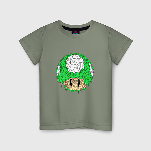 Детская футболка Поплывший Гриб / Авокадо – фото 1