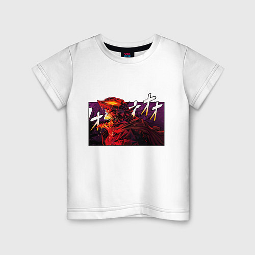 Детская футболка Берсерк в гневе Berserk / Белый – фото 1