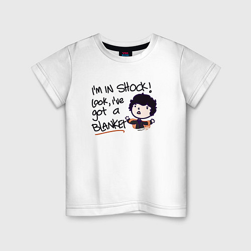 Детская футболка Бенедикт Камбербэтч 2023 / Белый – фото 1