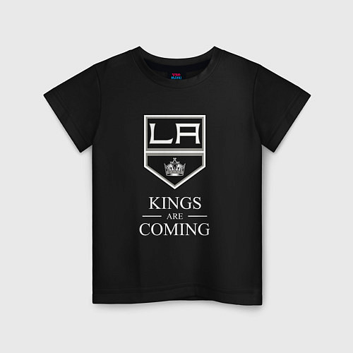 Детская футболка Los Angeles Kings, Лос Анджелес Кингз / Черный – фото 1