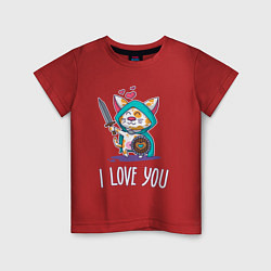 Детская футболка I Love You sooo!