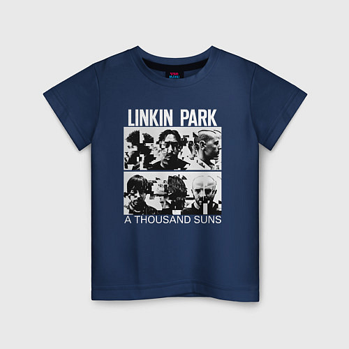Детская футболка LINKIN PARK A THOUSAND SUNS / Тёмно-синий – фото 1