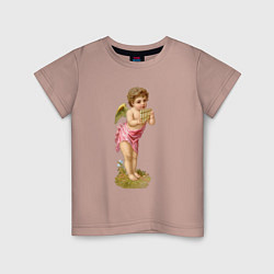 Детская футболка Ангел День влюбленных 14 февраля