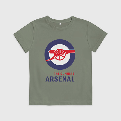 Детская футболка Arsenal The Gunners / Авокадо – фото 1