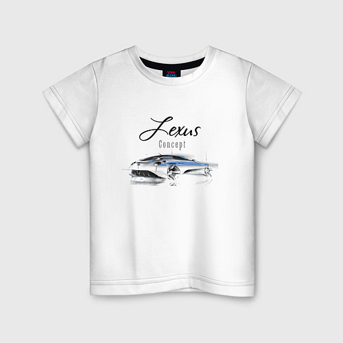 Детская футболка Lexus Concept / Белый – фото 1