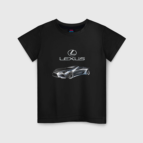 Детская футболка Lexus Motorsport / Черный – фото 1