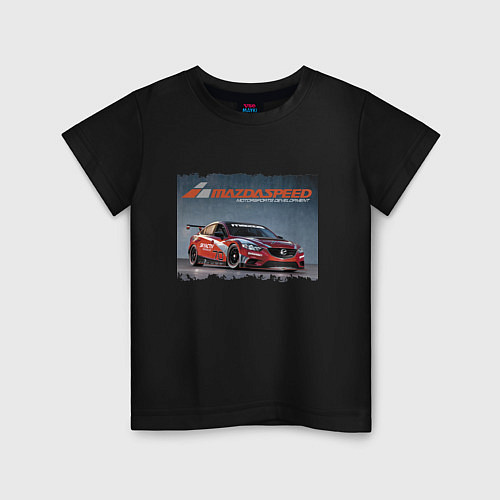 Детская футболка Mazda Motorsports Development / Черный – фото 1