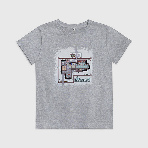 Детская футболка Plan of the prison / Меланж – фото 1