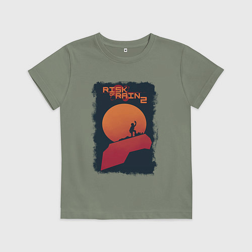 Детская футболка Risk of Rain 2 art / Авокадо – фото 1