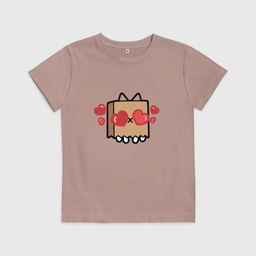 Детская футболка Тока бока веселье / Пыльно-розовый – фото 1