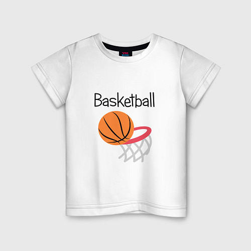 Детская футболка Game Basketball / Белый – фото 1