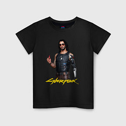 Детская футболка Cyberpunk2077 Johnny