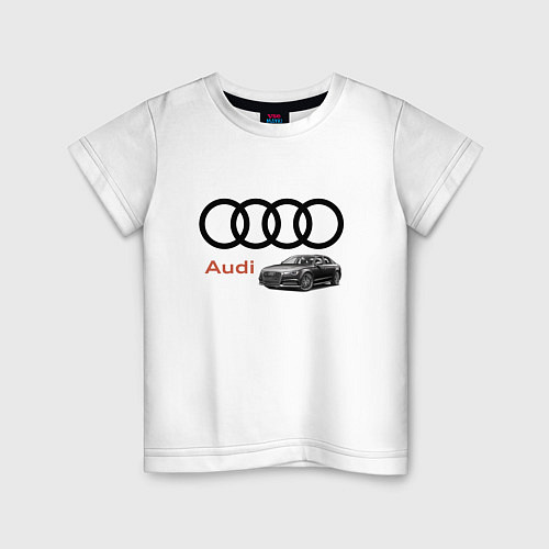Детская футболка Audi Prestige / Белый – фото 1