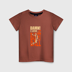 Детская футболка Damn - Basketball