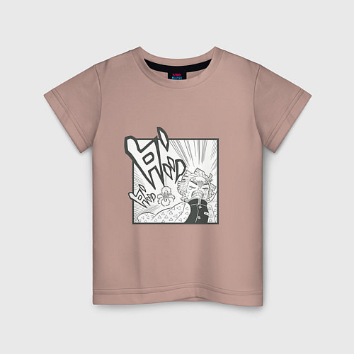 Детская футболка Зеницу Агацума / Пыльно-розовый – фото 1