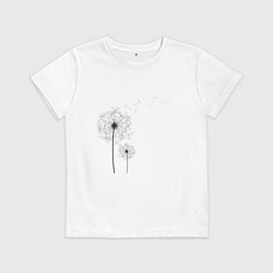 Футболка хлопковая детская Blowball, цвет: белый