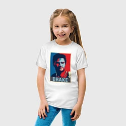 Футболка хлопковая детская Uncharted Drake, цвет: белый — фото 2