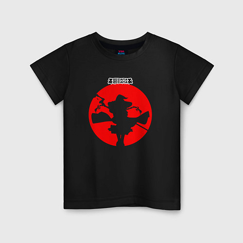 Детская футболка Силуэт Рокси / Черный – фото 1