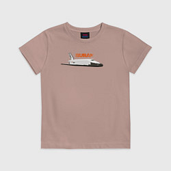 Детская футболка Буран шаттл СССР