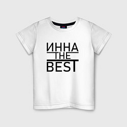 Футболка хлопковая детская ИННА THE BEST, цвет: белый