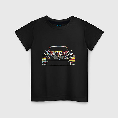 Детская футболка BMW Color / Черный – фото 1
