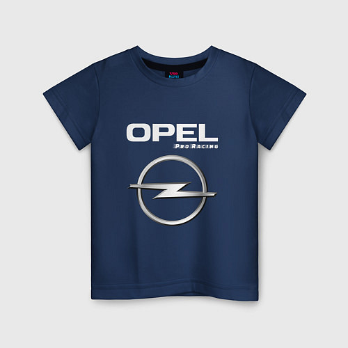 Детская футболка OPEL Pro Racing / Тёмно-синий – фото 1