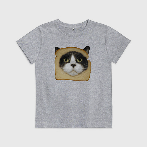 Детская футболка Котохлебинг / Меланж – фото 1