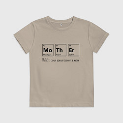 Детская футболка MoThEr химические элементы