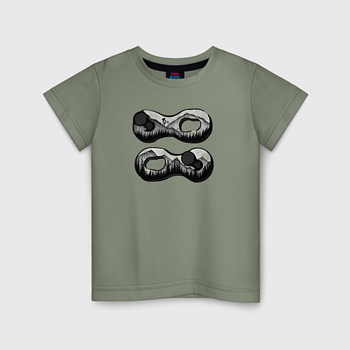 Детская футболка Мтб и трюки / Авокадо – фото 1