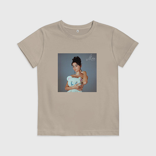 Детская футболка ДОРА MISS / Миндальный – фото 1