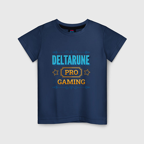 Детская футболка Игра Deltarune PRO Gaming / Тёмно-синий – фото 1