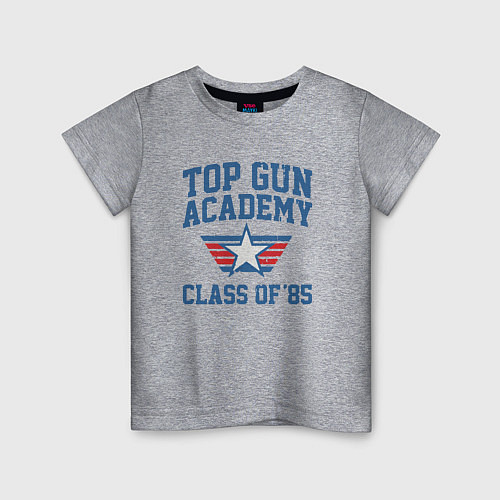 Детская футболка TOP GUN Academy Class of 85 / Меланж – фото 1