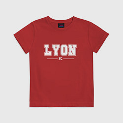 Детская футболка Lyon Football Club Классика