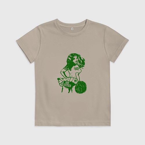 Детская футболка Go Celtics / Миндальный – фото 1