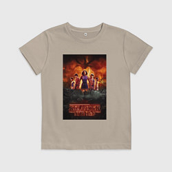 Детская футболка Очень странные дела, персонажи