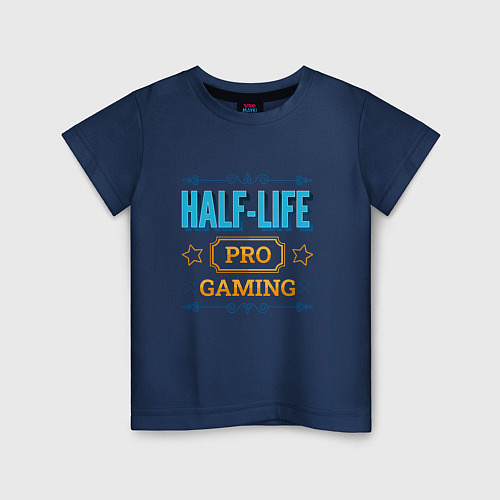 Детская футболка Игра Half-Life PRO Gaming / Тёмно-синий – фото 1
