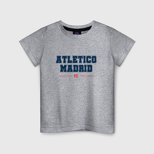 Детская футболка Atletico Madrid FC Classic / Меланж – фото 1