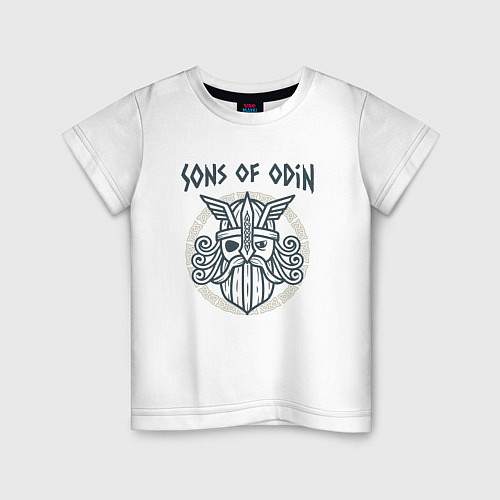 Детская футболка Sons of Odin / Белый – фото 1