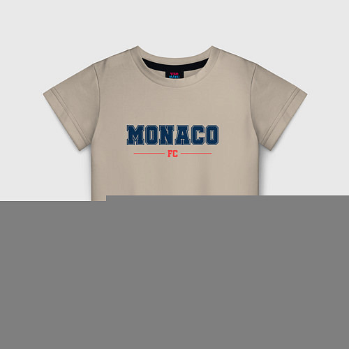 Детская футболка Monaco FC Classic / Миндальный – фото 1