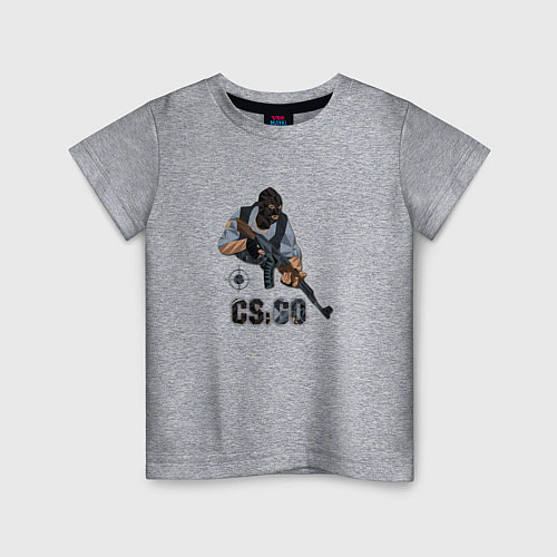 Детская футболка KS:GO Opponent team / Меланж – фото 1