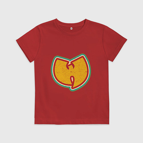 Детская футболка Wu-Tang Colors / Красный – фото 1