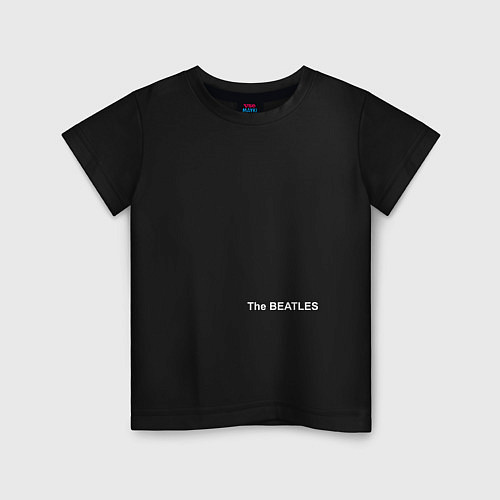 Детская футболка The Black Album - The Beatles / Черный – фото 1